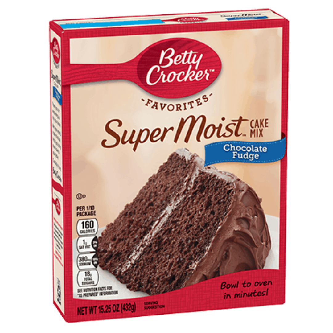BETTY.C CAKE MIX CHOCOLATE FUDGE 432G